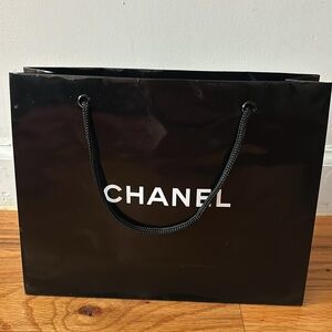 CHANEL cosmetics shopping bag